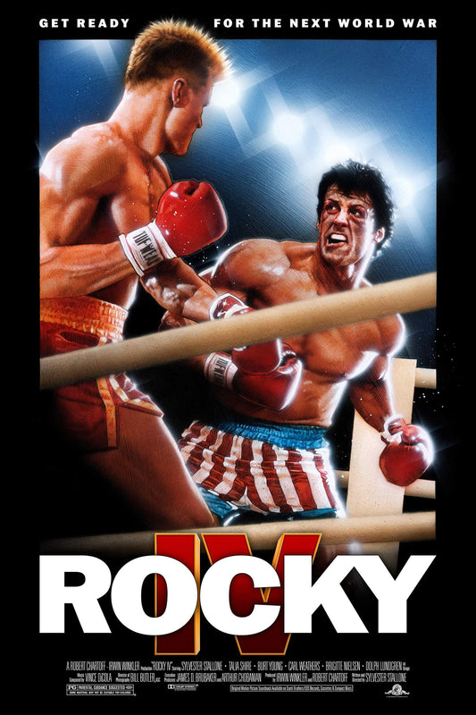 Rocky IV (1985) AP Poster