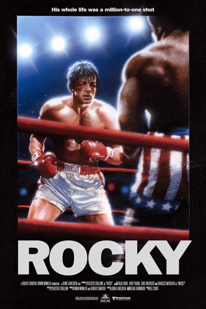 Rocky (1979) AP Poster