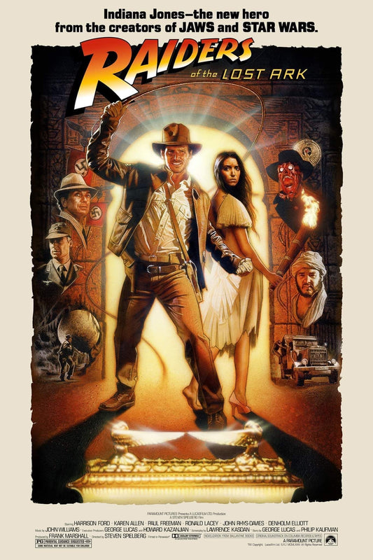 Raiders of the Lost Ark (1981) AP Poster