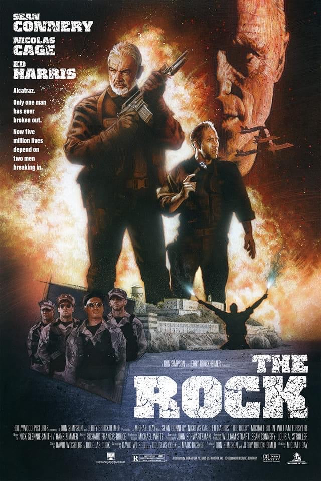 The Rock (1996) AP Poster – The Art of Ethan Pro